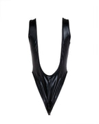 Metallic High-Cut Thong Leotard | Rave Festival Bodysuit