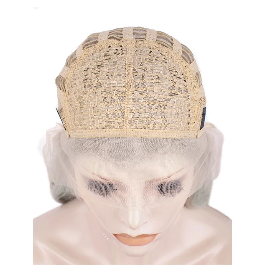 26" Tinsel Glitter Wavy Lace Front Wig - 150% Density Synthetic Wig for Performers