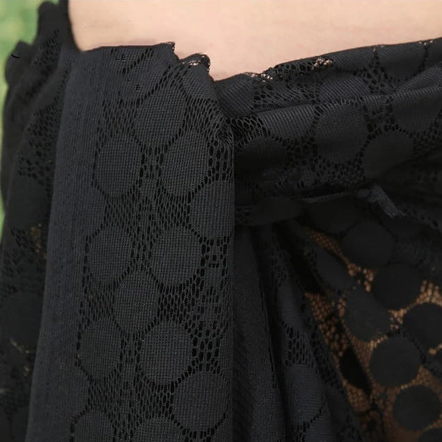 Belly Dance Hip Scarf | Lace Tassel Rectangle Belt