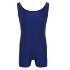 Men's Zip-Front Dance Unitard | Short Sleeve | Ballet Gymnastics Biketard