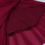 Chiffon Lyrical Dance Dress | Cut-Out Back | Front Slit Skirt