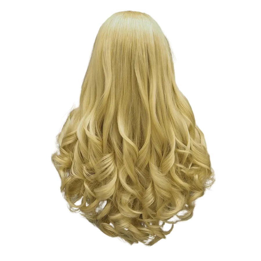 Long Blonde Lace Front Wig | 24 Inch | Natural Wavy