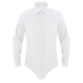 Men’s Dance Bodysuit | Button-Front Shirt