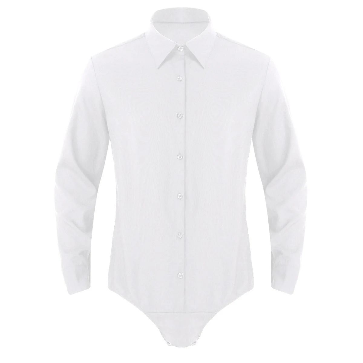 Men’s Dance Bodysuit | Button-Front Shirt