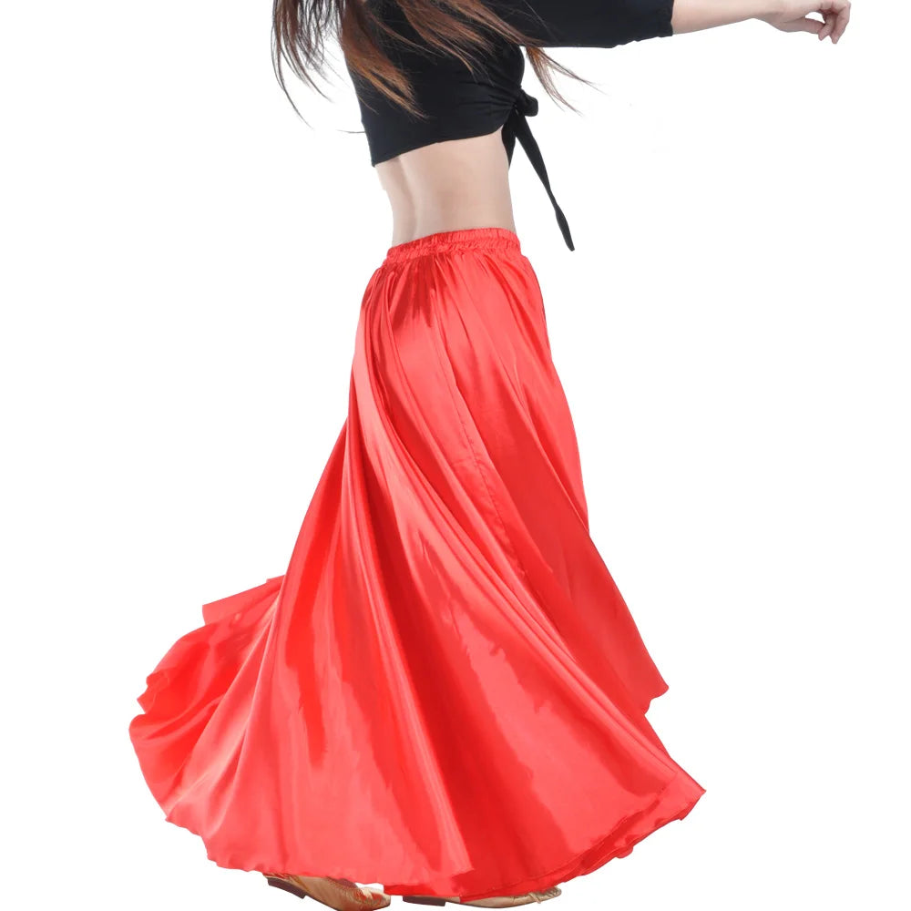 Satin Dance Skirt | Full Swing