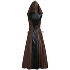 Archer Ranger Costume | Faux Leather Hood Dress