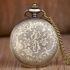 Steampunk Pocket Watch | Bronze Gear Detail