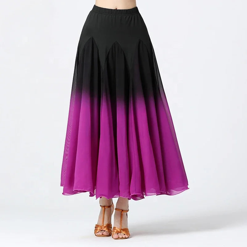 Dance Skirt | Flowing Gradient Hem