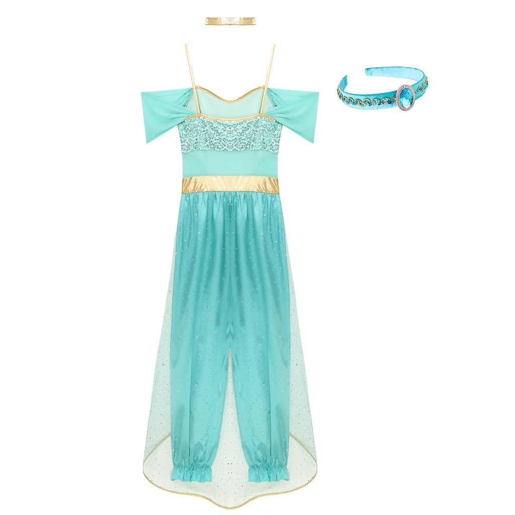 Arabian Princess Costume | Sequin & Tulle
