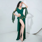 Baladi Saidi Dress | 4-Piece Set | Horn Sleeves