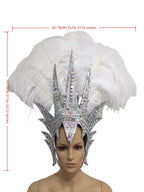 Feather Headdress - Samba Carnival Performance Crown