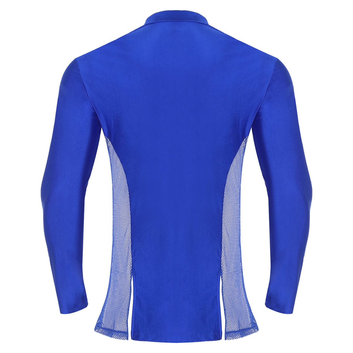 Men’s Dance Top | Rhinestone Mesh