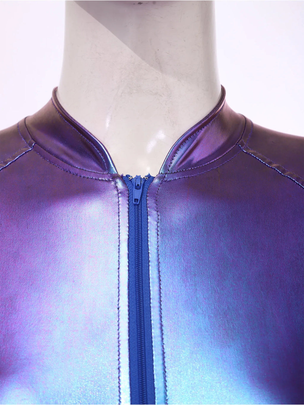 Men’s Metallic Bodysuit | Long Sleeves