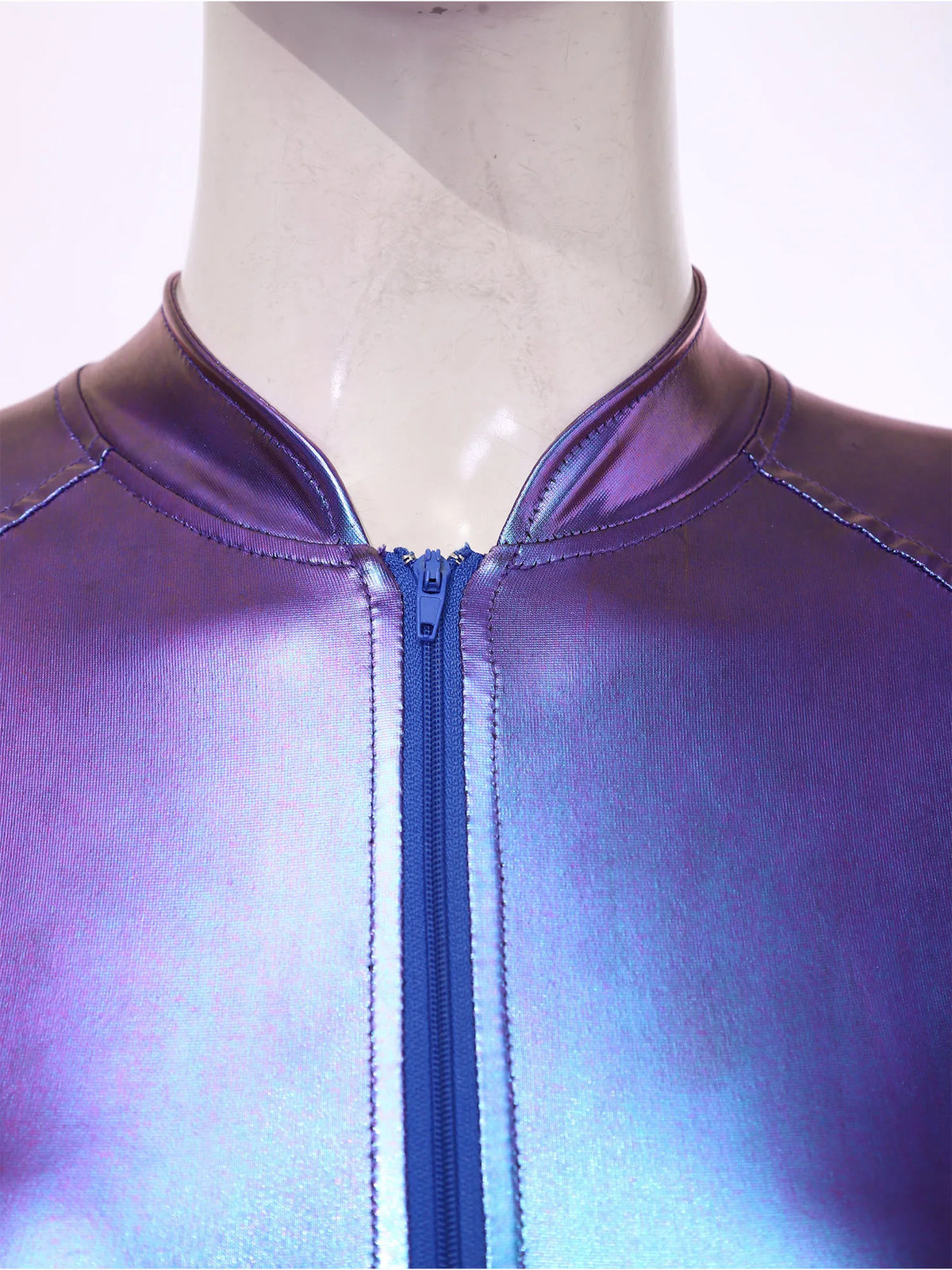 Men’s Metallic Bodysuit | Long Sleeves