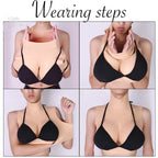 Wearable Silicone Breast Forms | Halter Strap | C–G Cup