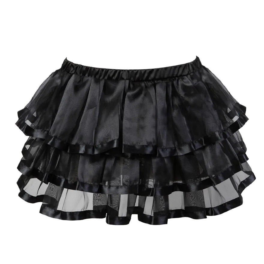 Overbust Corset & Tutu Skirt Set | Straps Cup | Burlesque