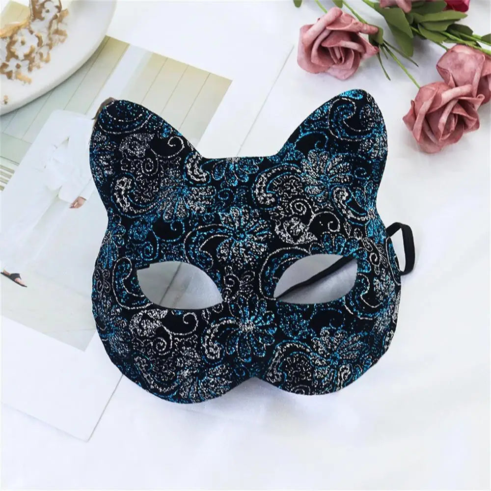 Cat Ear Lace Mask | Half-Face | 12 Styles