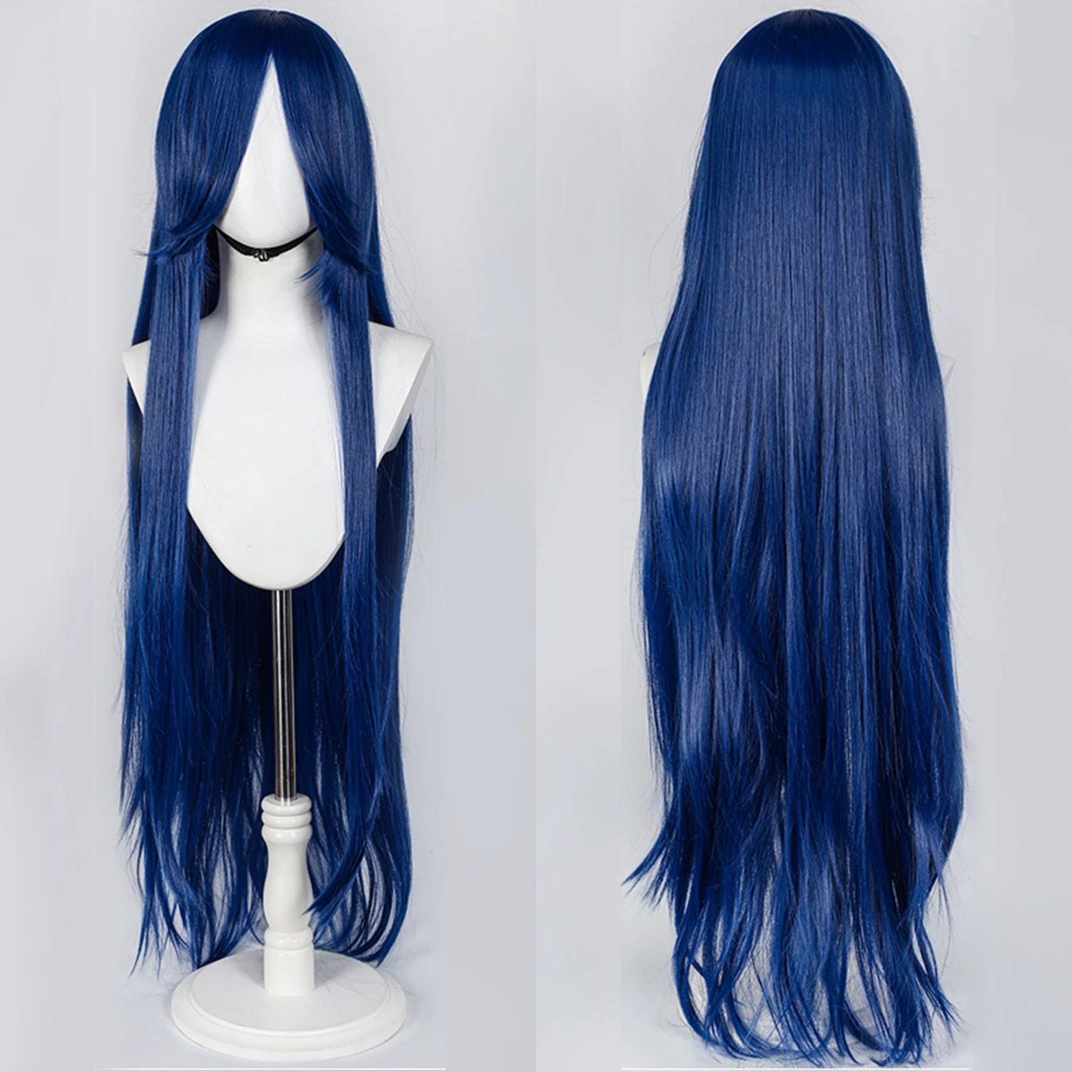 Long Straight Wig | Fringe | 100 cm