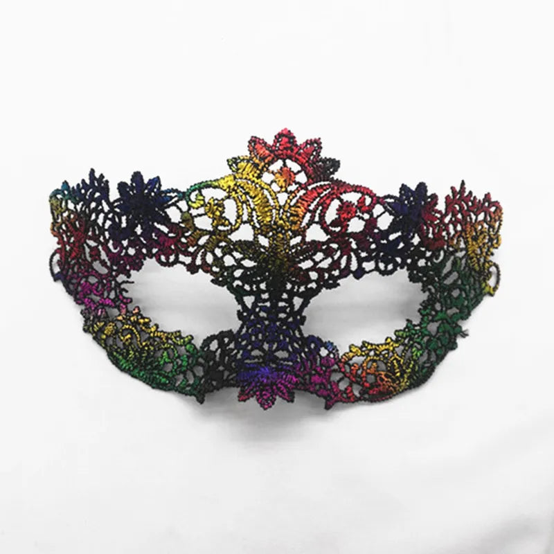 Lace Masquerade Eye Mask | Hollow Filigree | 28 Styles