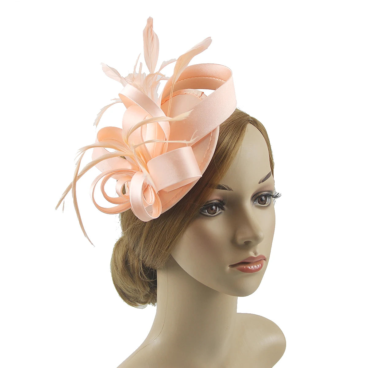Feather Pillbox Fascinator Hat | Tea Party & Derby | 15 Colors