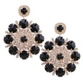 Pearl & Rhinestone Drop Earrings | 7 Colors