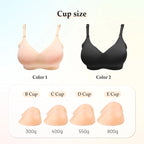 Silicone Breast Form Bra | Drag & Crossdress | B–E Cup