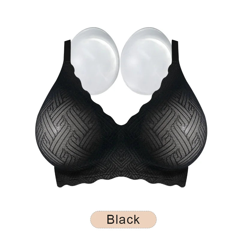 Silicone Breast Forms | 2-in-1 Lace Bra | B-E Cup