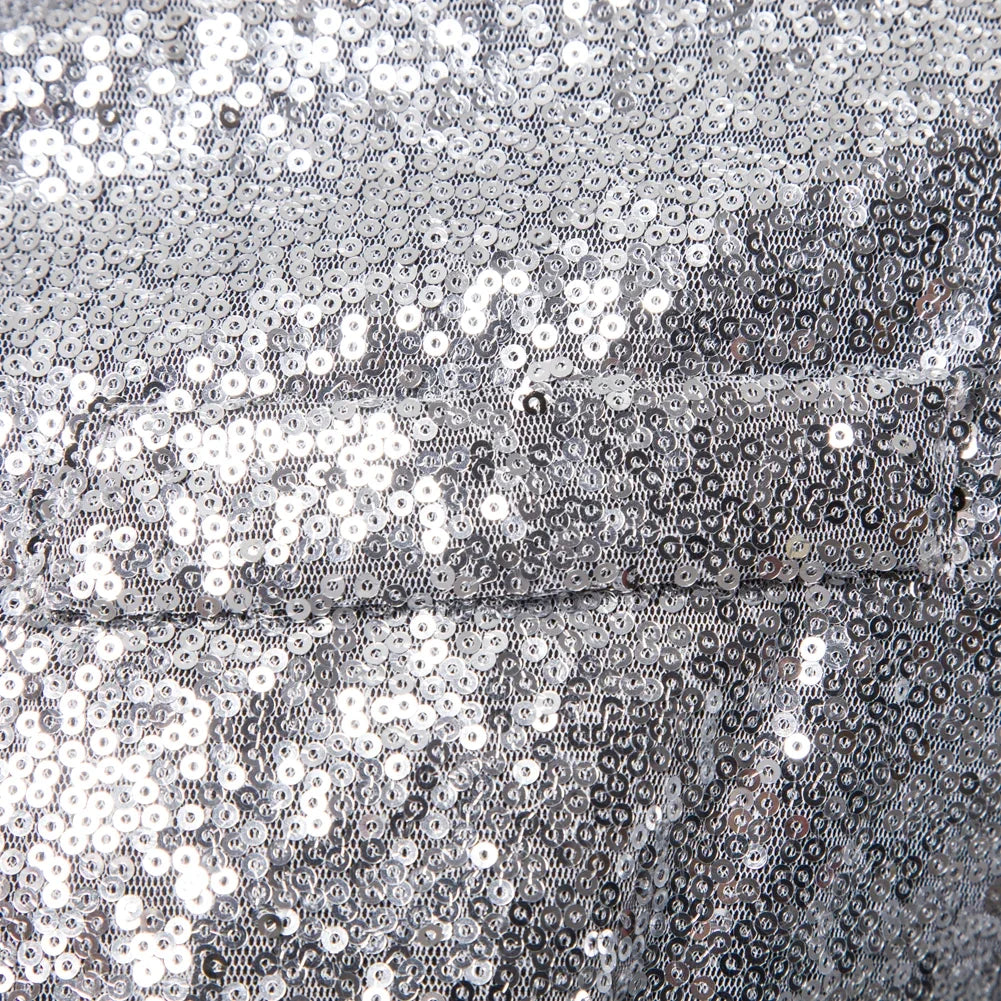 Sequin Tailcoat | Contrast Lapels