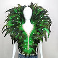 Feather Shawl - Stage Performance & Costume Accessory
