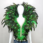 Feather Shawl - Stage Performance & Costume Accessory