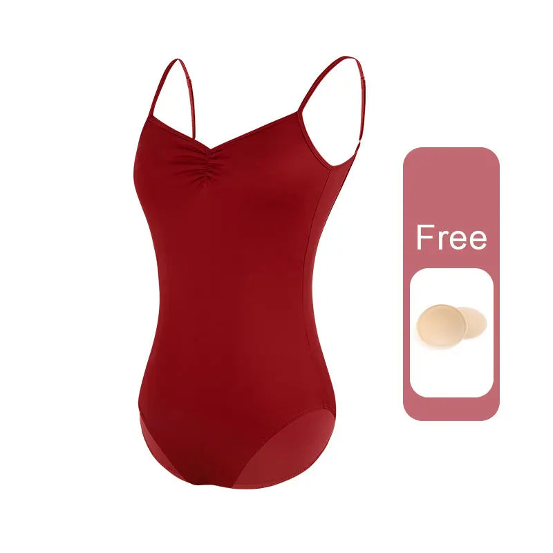 Camisole Ballet Leotard | Adjustable Straps | S–2XL