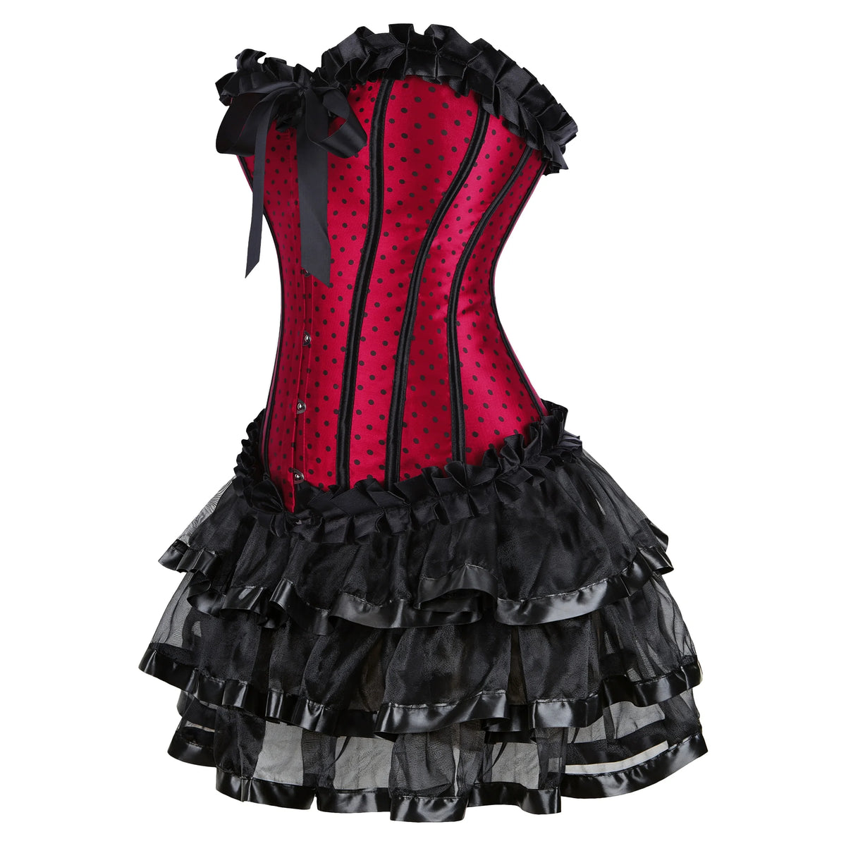 Gothic Overbust Corset | Skirt Options
