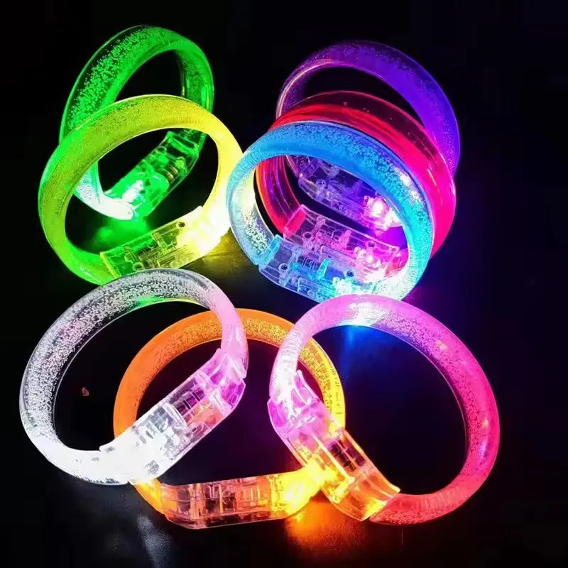 Light-Up LED Wristbands | Mixed-Color Packs