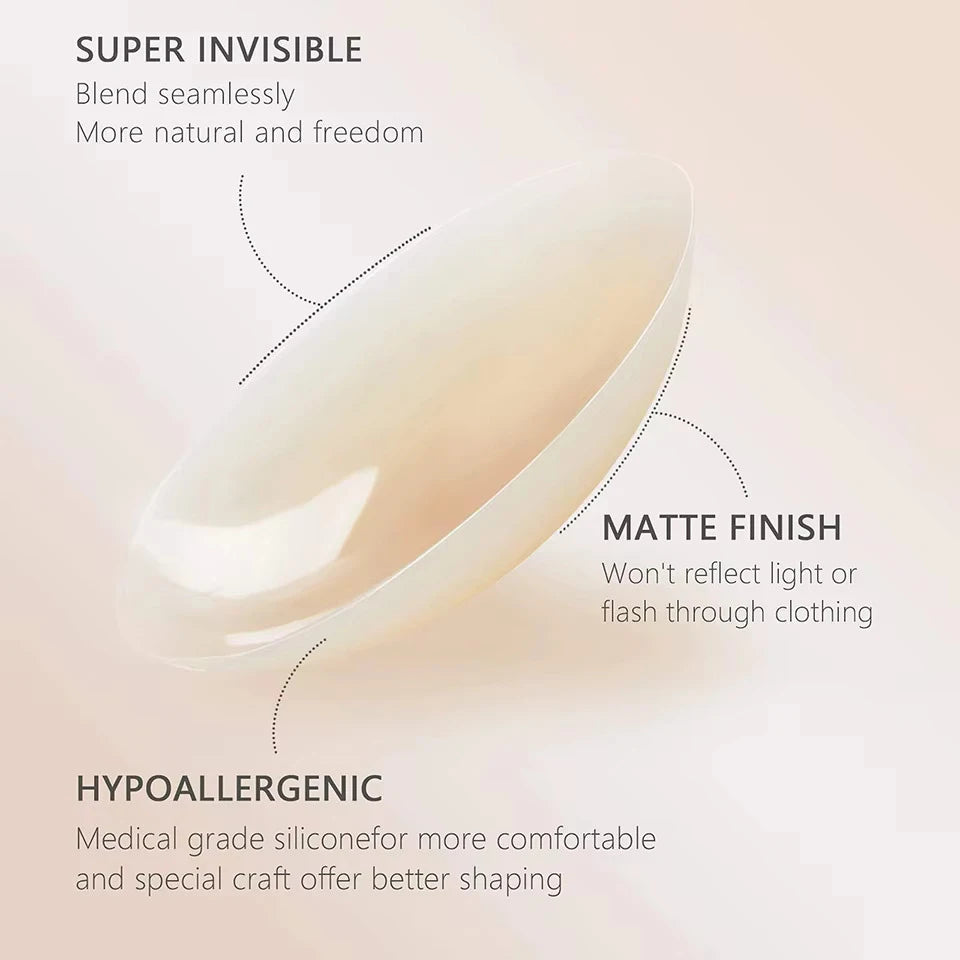 Silicone Nipple Covers | Seamless | Reusable
