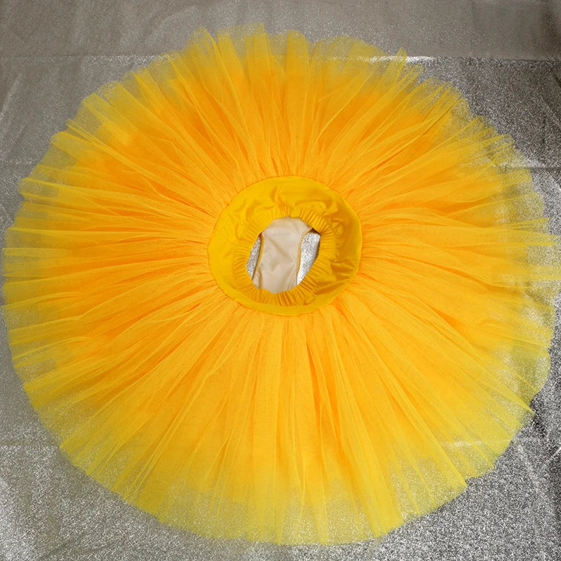 Professional Ballet Tutu | 5-Layer Tulle | Multi-Color