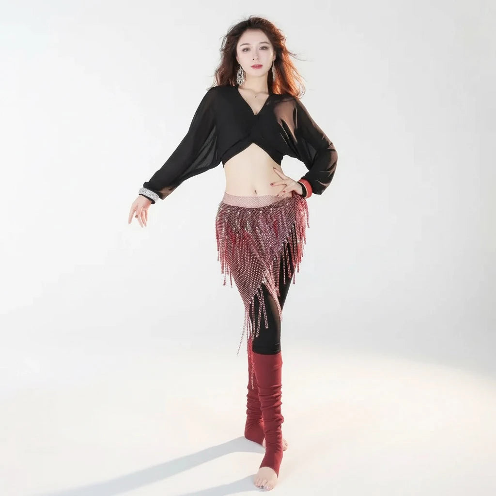 Belly Dance Practice Set | Tank Top, Leggings & Stockings