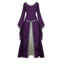 Renaissance Trumpet-Sleeve Gown | Ankle Length
