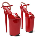 10-Inch Patent Platform Sandals