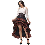 Pirate Buccaneer Costume | Hi-Low Skirt & Top Set