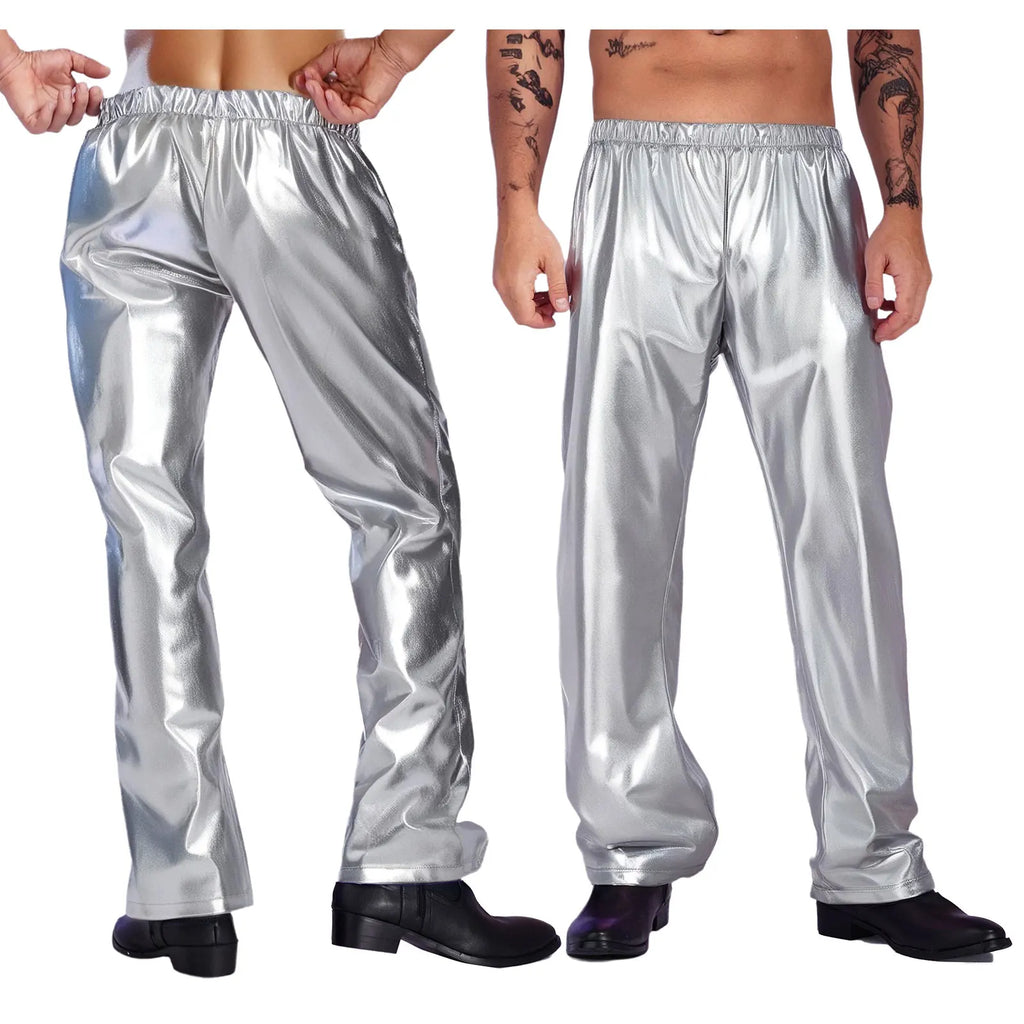 Men’s Metallic Dance Pants | Relaxed Fit