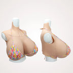 Huge Silicone Breast Forms | I, K & Z Cup | Half-Body