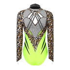 Prism Rhinestone Long-Sleeve Performance Leotard