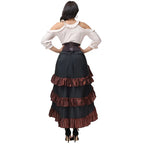 Pirate Buccaneer Costume | Hi-Low Skirt & Top Set