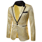 Men's Sequin Blazer | One Button | Stage