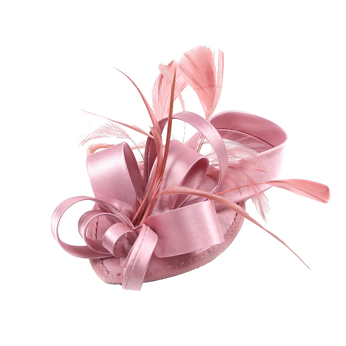 Feather Pillbox Fascinator Hat | Tea Party & Derby | 15 Colors