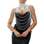 Pearl Shoulder Body Chain | Collar & Shawl