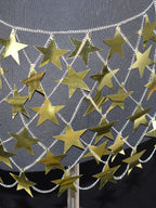 Starlight Star Sequin Waist Chain Skirt