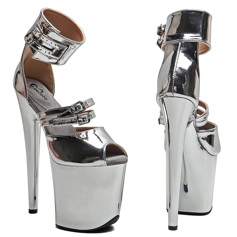 8-Inch Platform Heel Sandals