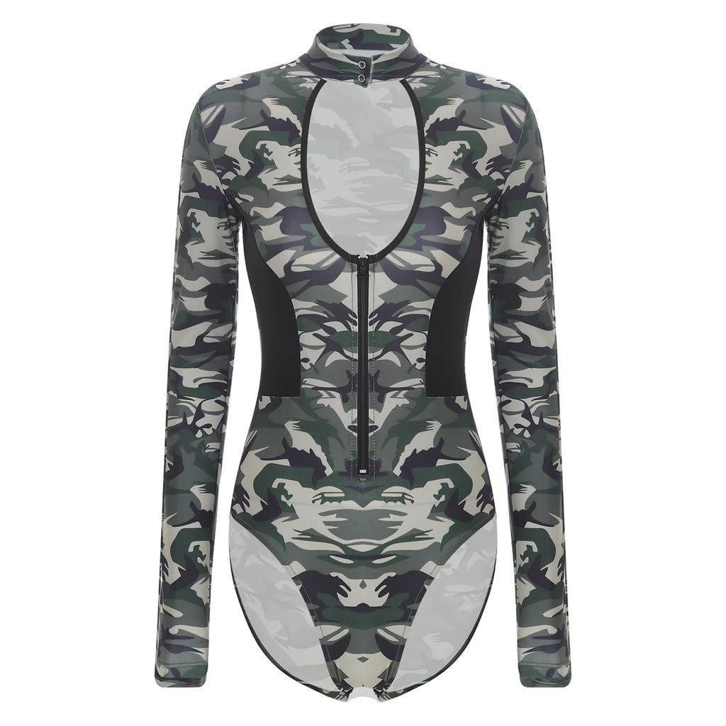 Dance Leotard | Long Sleeve Stretch