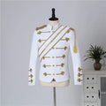 Men's Stage Jacket | Military-Inspired Gold Trim